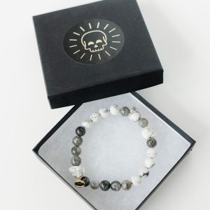 Skulls & Stones Gemstone Bracelets
